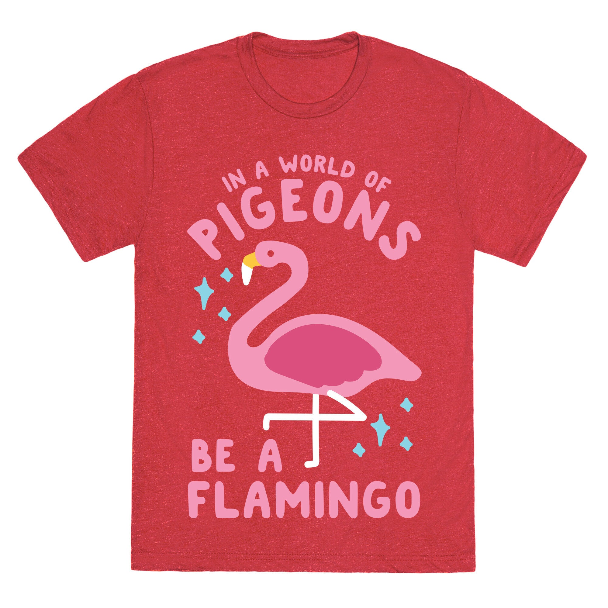 In a World Of Pigeons Unisex Triblend Tee